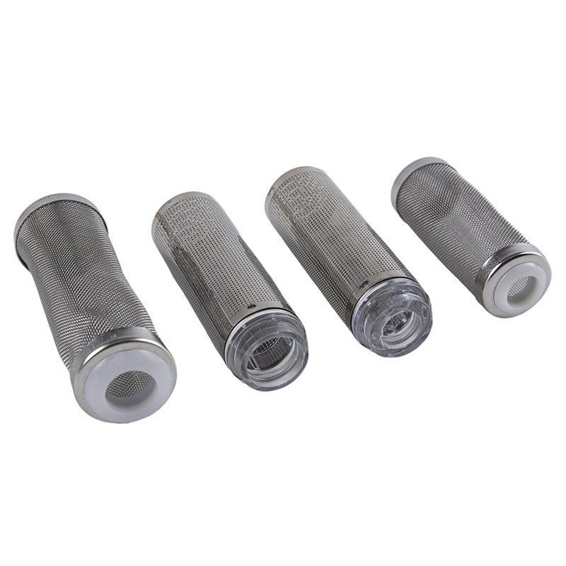 Carcasa de admisie a filtrului din oțel inoxidabil Set plase pentru creveți Set de plase pentru creveți Cilindru special pentru creveți Priza de intrare pentru filtru Protejează accesoriile pentru acvariu