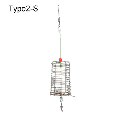 Roostevabast terasest püügilant puur Püügitarbed söödad Püügilõks korvi söötja hoidik konteineri peibutis meelitavad võrgust puurid