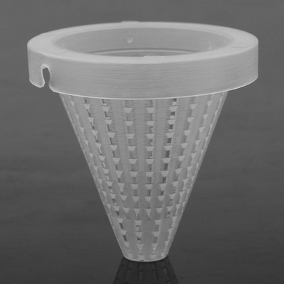 20 τμχ Fish Feeder Red Worm Food Feeding Aquarium Cone Funnel Fish Food Feed Tool Τροφοδότης ενυδρείου