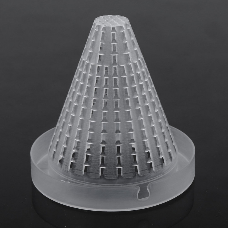 20 τμχ Fish Feeder Red Worm Food Feeding Aquarium Cone Funnel Fish Food Feed Tool Τροφοδότης ενυδρείου