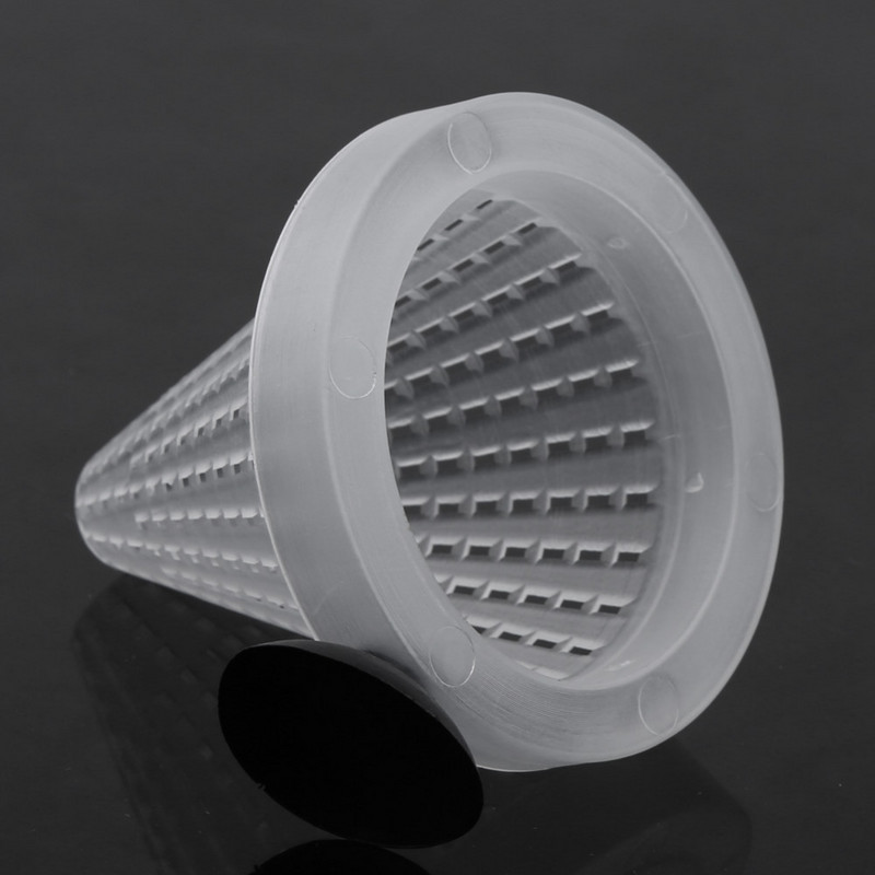 20 τμχ Fish Feeder Red Worm Food Feeding Aquarium Cone Funnel Fish Food Feed Tool Τροφοδότης ενυδρείου