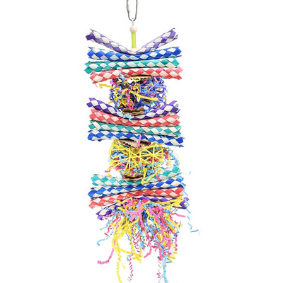 Papagoi mänguasjad Rippuvad lindude otsimine purustaja Mänguasjad Lindude närimismänguasjad sobivad väikestele ja keskmistele papagoidele arapapagoid