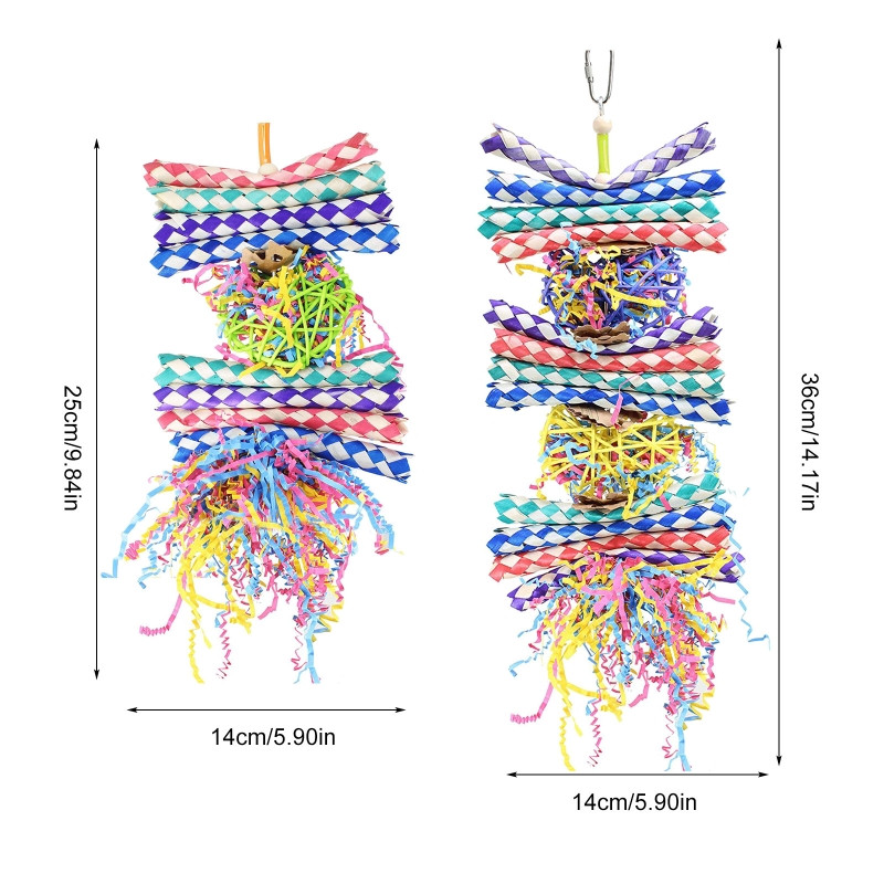 Papagoi mänguasjad Rippuvad lindude otsimine purustaja Mänguasjad Lindude närimismänguasjad sobivad väikestele ja keskmistele papagoidele arapapagoid