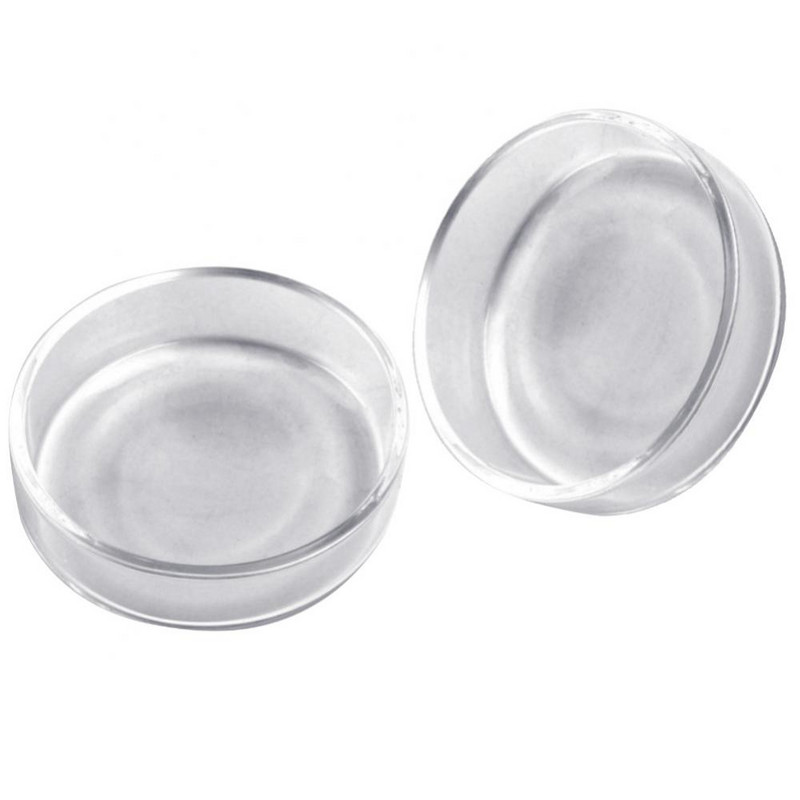 Alimentator Vasă de hrănire Rezervor de acvariu Pește Cristal Roșu Cireș Creveți Hrănitor rotund din sticlă