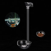 Γυαλί ενυδρείου Υψηλής διαπερατότητας Οισοφαγικός σωλήνας σίτισης Τροφοδότης τεχνητού γαρίδας Τροφοδότης Συσκευή τροφοδοσίας ενυδρείου Κουτί σίτισης