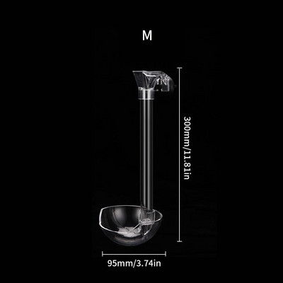 Γυαλί ενυδρείου Υψηλής διαπερατότητας Οισοφαγικός σωλήνας σίτισης Τροφοδότης τεχνητού γαρίδας Τροφοδότης Συσκευή τροφοδοσίας ενυδρείου Κουτί σίτισης