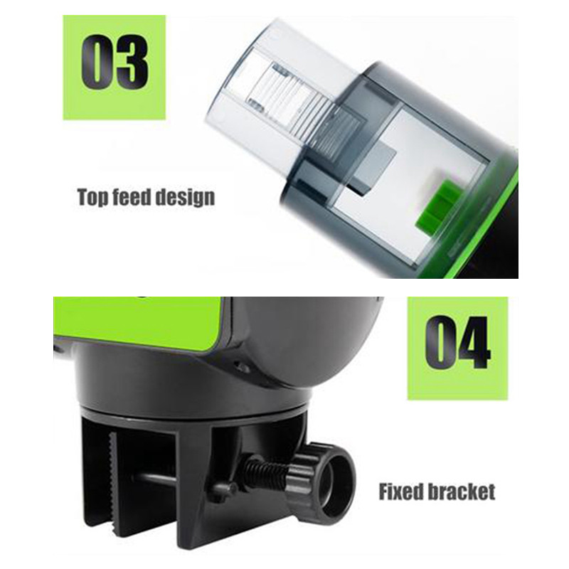 Έξυπνος αυτόματος τροφοδότης ψαριών με LCD ψηφιακή δεξαμενή ψαριών ενυδρείο χρονοδιακόπτης Τροφοδότης Εργαλείο τροφοδοσίας τροφής Αξεσουάρ τροφοδοσίας ψαριών