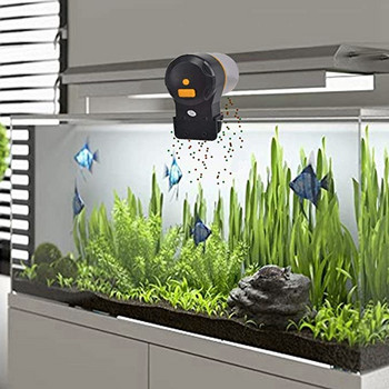 1 комплект хранилка за аквариумни рибки Интелигентна автоматична хранилка за рибки Златна рибка Хранилка за костенурка без батерия