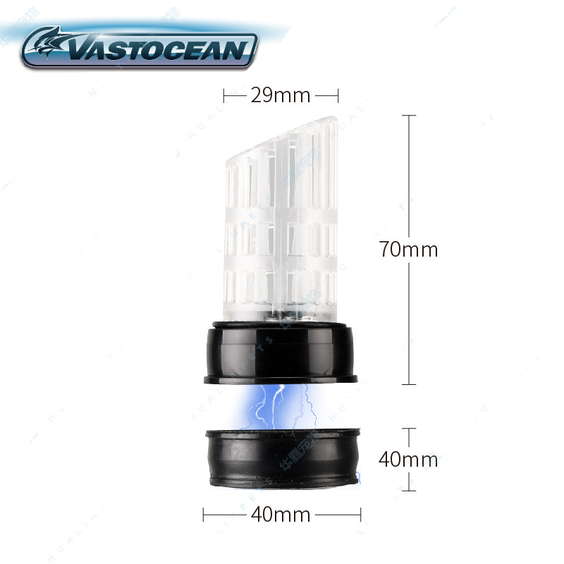 VASTOCEAN magnetska hranilica za ribu sa smrznutim osušenim crvenim crvima Automatsko hranjenje sjemenkama artemije