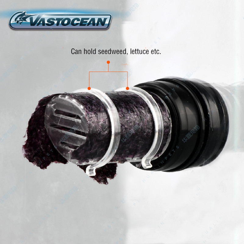 VASTOCEAN magnetska hranilica za ribu sa smrznutim osušenim crvenim crvima Automatsko hranjenje sjemenkama artemije