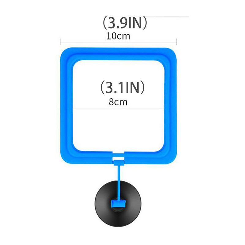 Ενυδρείο βεντούζα Τροφοδότης Δαχτυλίδι τροφοδοσίας δεξαμενής ψαριών Σταθμός δεξαμενής ψαριών Πλωτός τροφοδότης δίσκος τροφών Αξεσουάρ δεξαμενής ψαριών ενυδρείο