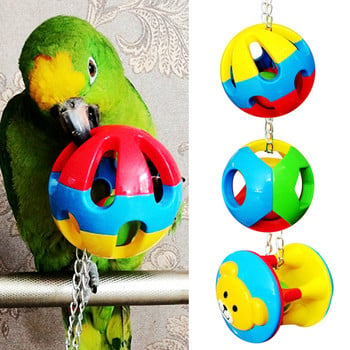 Pet Bird Bites Toy Parrot Chew Ball Toys For Parrots Swing Cage Висящ Cockatiel brinquedos Birds Toy Bird Supplies