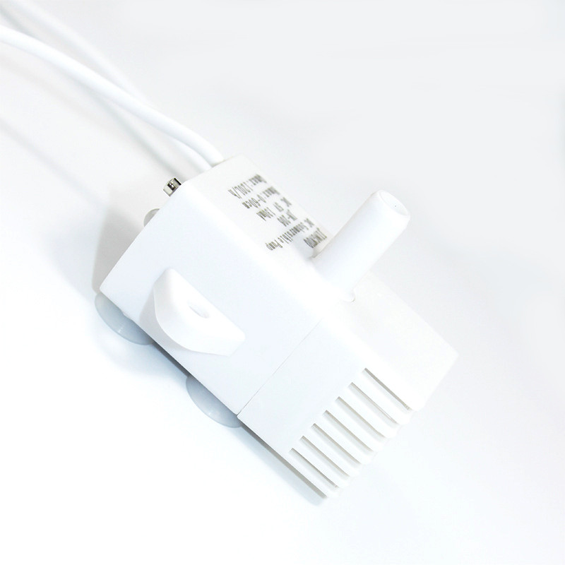 JN-206 Pompă de apă DC/USB 5V 120L/h Mini pompă submersibilă Rezervor de pește Fântână pentru animale de companie Băuturi Lumină LED fără perii Oprire automată