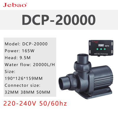 110V-240V Jebao jecod DC Pompă DCPSerie Sinusoidală Pompă pentru acvariu Pompă de apă pentru acvariu Mute Pompă de apă dulce de mare pentru acvariu