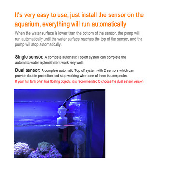 Aquarium Auto ATO Automatic Top Off System Dual Sensor Water Filler Water Level Controller Fish Tank Auto Aqua add Водна помпа