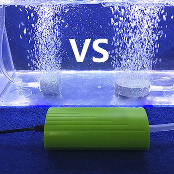 Aquarium Fish Tank USB кислородна въздушна помпа Mute Енергоспестяващи консумативи Преносим мини аквариум Аксесоари за аквариум