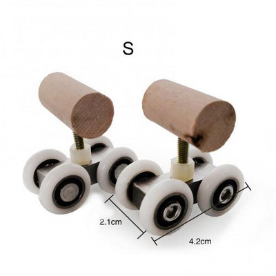 Mini jucărie patine cu rotile papagal cu două rânduri Materiale de antrenament pentru inteligența animalelor de companie