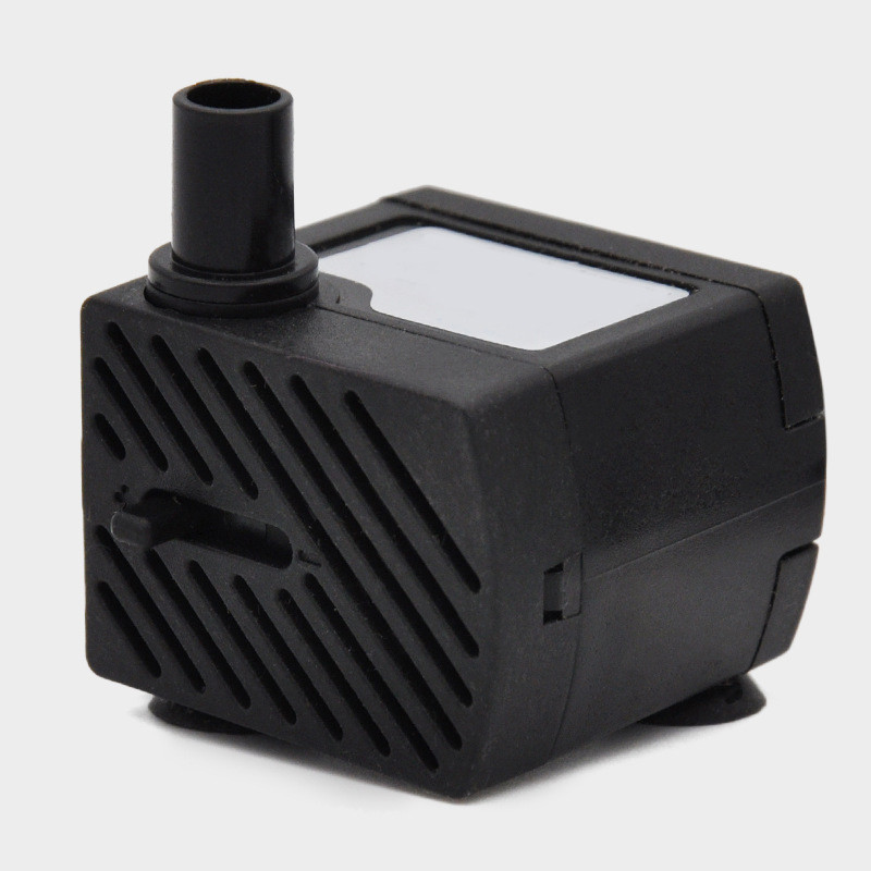 LBER 3W sukelveepumbad 4-LED-valguspumbaga akvaariumi purskkaevu kalatiigi paagi EU pistikuga