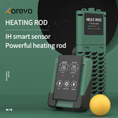 Kalakasvatuspump akvaariumi sukelkütteseade kalapaagi LCD-ekraan, reguleeritav veesoojendusvarda konstantne automaatne temperatuur