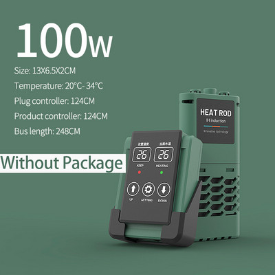 Kalakasvatuspump akvaariumi sukelkütteseade kalapaagi LCD-ekraan, reguleeritav veesoojendusvarda konstantne automaatne temperatuur