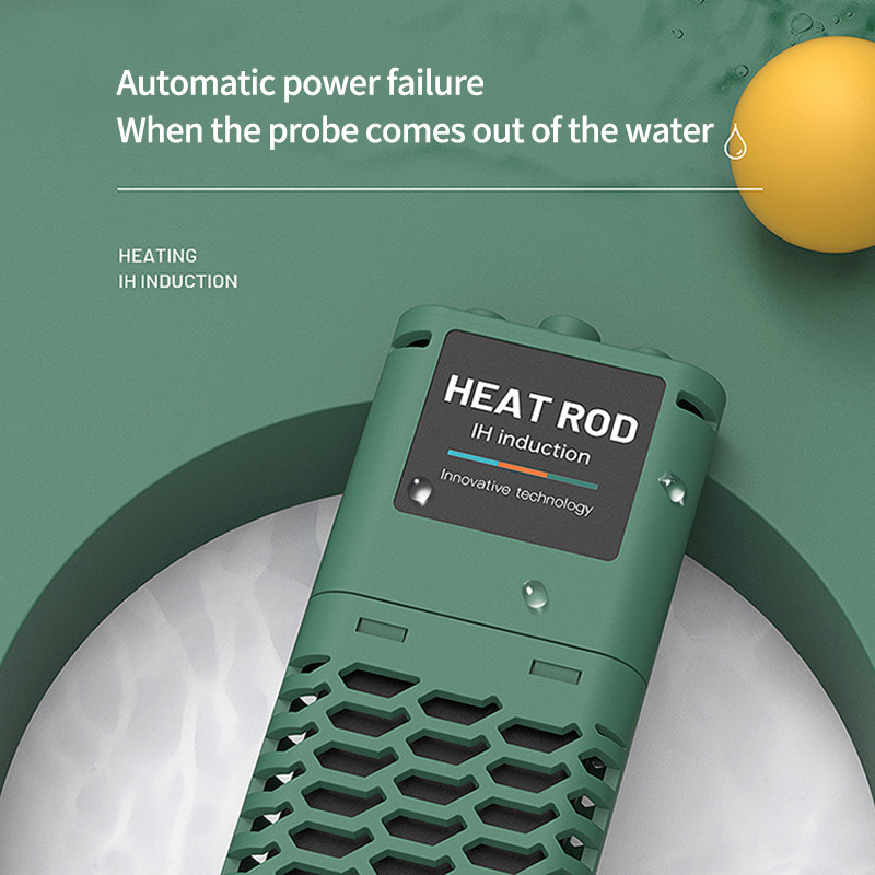 Kalakasvatuspump akvaariumi sukelkütteseade kalapaagi LCD-ekraan, reguleeritav veesoojendusvarda konstantne automaatne temperatuur