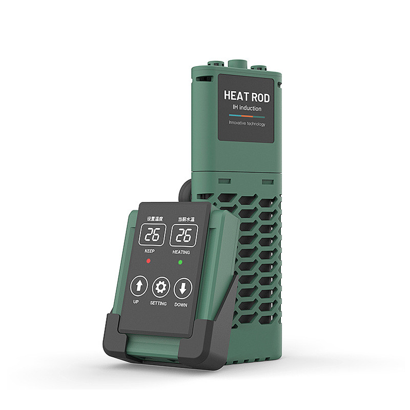 Kalakasvatuspump akvaariumi sukelkütteseade kalapaagi LCD-ekraan, reguleeritav veesoojendusvarda konstantne automaatne temperatuur