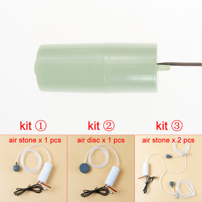 Pompă de aer pentru acvariu USB pentru rezervor de pește/creveți Mini compresor de aer ultra-silențios cu aerator de piatră de oxigen Accesorii pentru acvariu