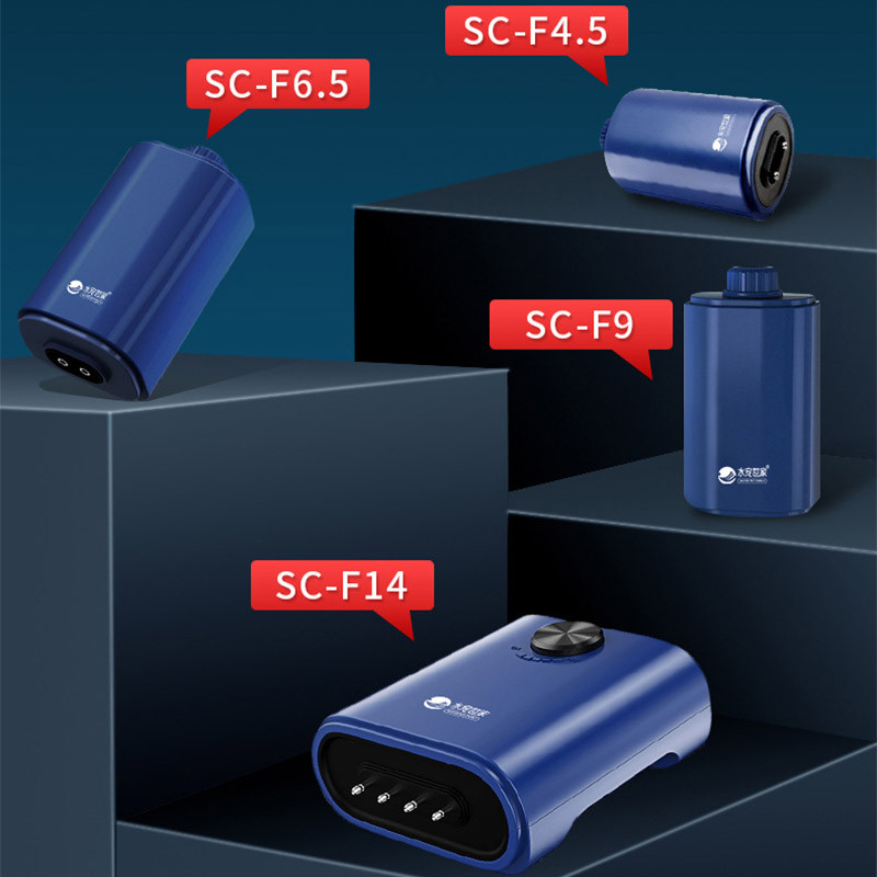 Pompă de aer silențioasă pentru oxigen pentru acvariu cu supapă de reținere Rezervor de pește cu patru ieșiri Oxigenator mare Compresor de aer pentru acvariu Aerator 220v 14w