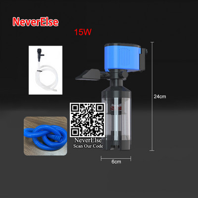 Akvaariumi filtripump multifunktsionaalne sukelfilter 5-ühes akvaariumi filter veepump 110 V 220 V õhu suurendamine Eemalda puhastusvahend