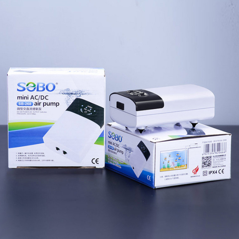 Pompă de oxigen pentru acvariu 5V, evacuare practică, încărcare prin USB, compresor de aer portabil ultra silențios, cu dublu scop, pentru pompa de aer pentru rezervorul de pește