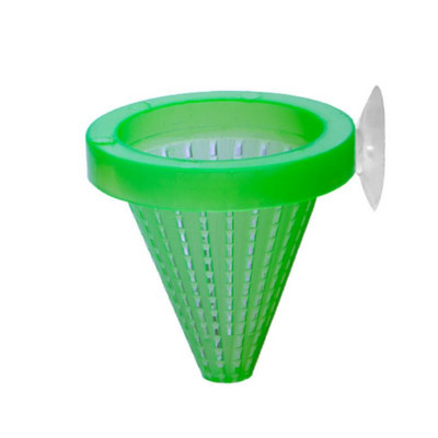 Hrănitor de vierme roșu pentru acvariu Hrănitori practice pentru pești, cană cu con de hrănire, creveți vii congelați, ventuză, accesorii pentru animale de companie acvatice