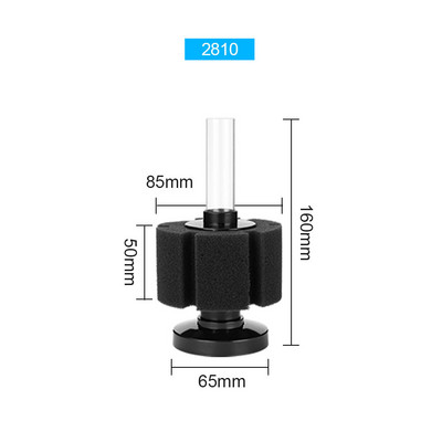 Električni filtar za akvarij za akvarijske ribice Zračna pumpa Skimer Biokemijski spužvasti filtar Biofilter za akvarij