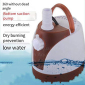 15W/25W/45W/60W/85W 1200-4200L/H Pompă de apă submersibilă 220-240V Acvariu Pești Bazin Bazin rezervor Marin Control temperaturii Curățare