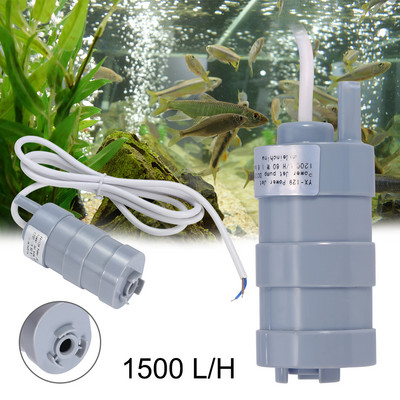 Υποβρύχια αντλία Αντλία νερού 12V Αντλία νερού Για Δεξαμενή Ψαριών Αλλαγή τροχόσπιτου κήπου κάμπινγκ 10-20 L / min