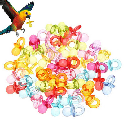 50 tk/25 tk linnumänguasi, nibu kujuline papagoi hammaste eemaldamise mänguasi, hammustuskindel papagoi närimismänguasi, viirpapagoid, harivad mänguasi lindude tarvikud