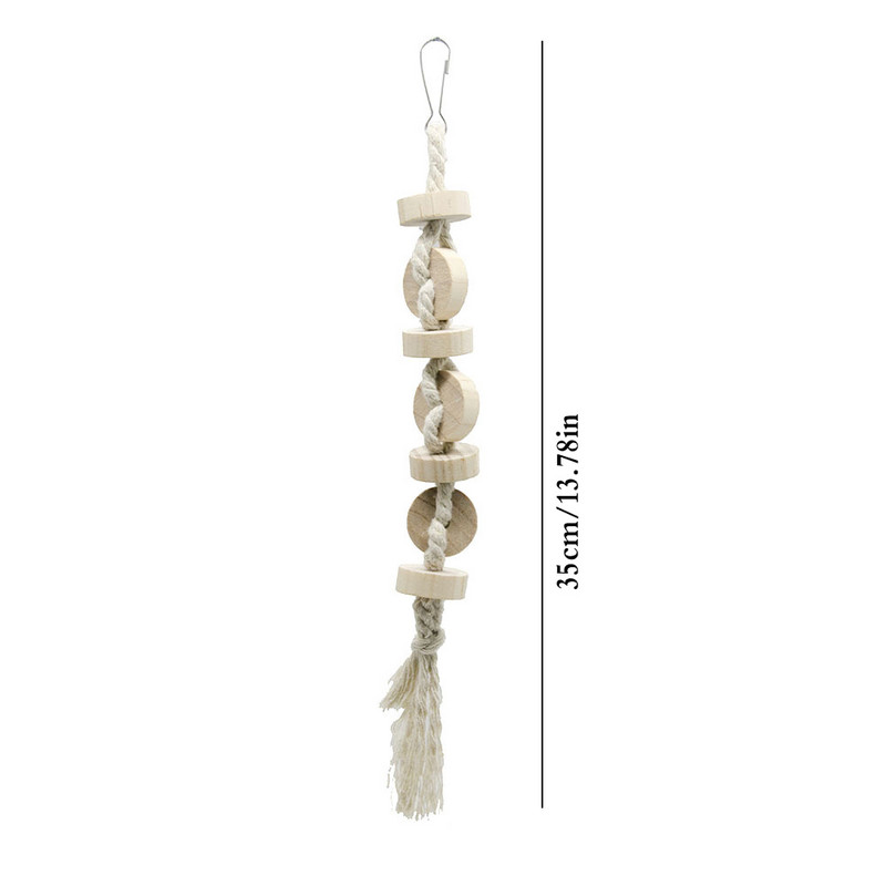 7 buc Jucării pentru păsări Cockatiel Papagal Jucării și accesorii Biban de culoare primară Parkiet speelgoed jouet perroquet