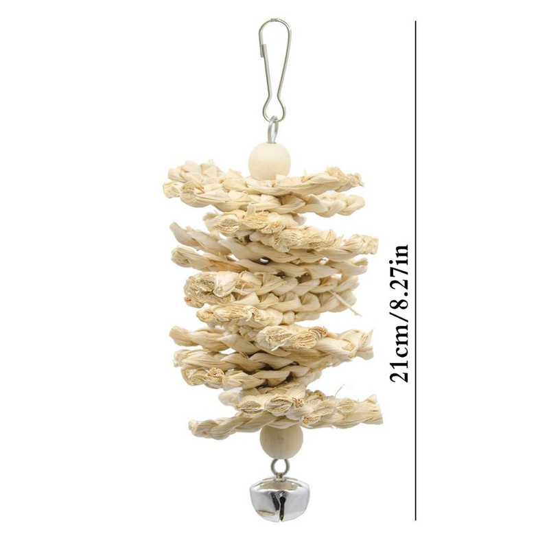 7 buc Jucării pentru păsări Cockatiel Papagal Jucării și accesorii Biban de culoare primară Parkiet speelgoed jouet perroquet