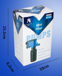 Τρία σε ένα φίλτρο ενυδρείου Αντλία αέρα καταρράκτη Mini Fish Tank Oxygenation Filter Pump Αξεσουάρ ενυδρείου