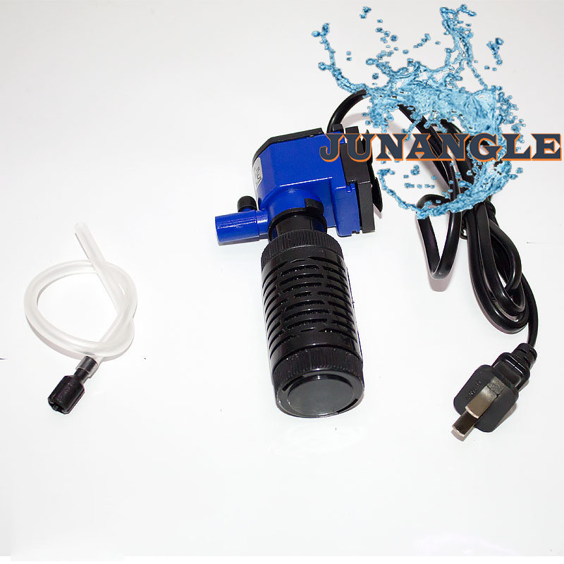 Τρία σε ένα φίλτρο ενυδρείου Αντλία αέρα καταρράκτη Mini Fish Tank Oxygenation Filter Pump Αξεσουάρ ενυδρείου