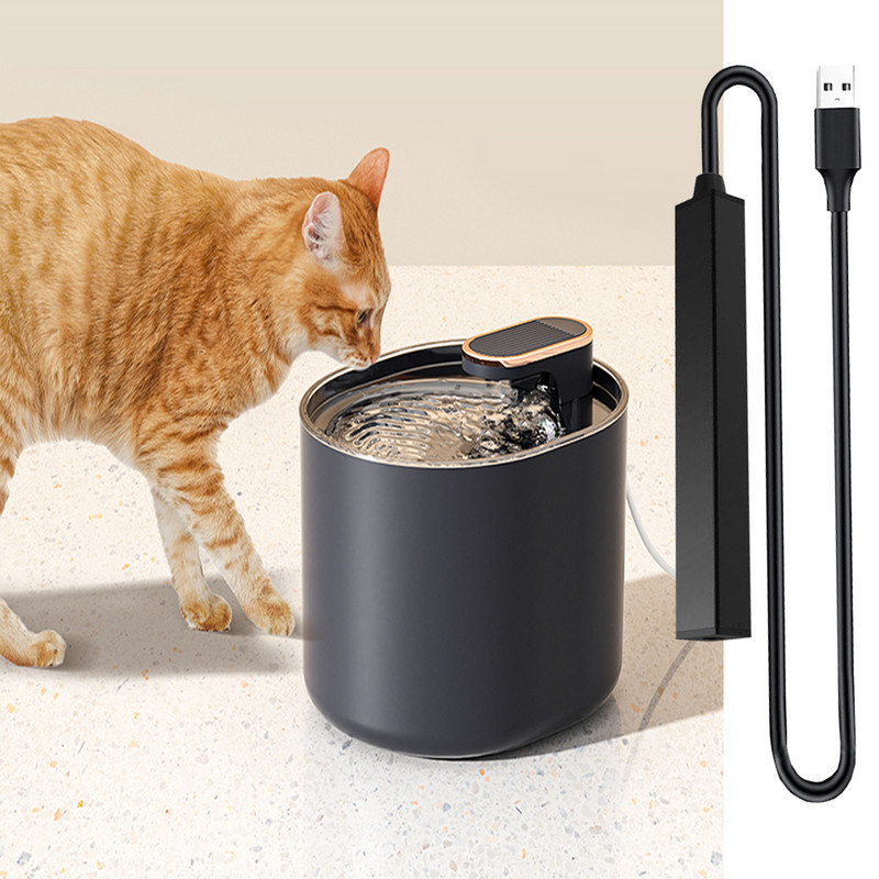 Mini akvārija sildītājs, USB uzlāde 5 W 2,5 l mazai zivju tvertnei, mini sildītājs enerģijas taupīšanai, aizsardzībai pret pārmērīgu temperatūru