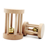 Puupapagoi kellukesega närimismänguasjad lindudele Papagoid lihvimismänguasi Hamster kõristi närimismänguasjad hamstrile