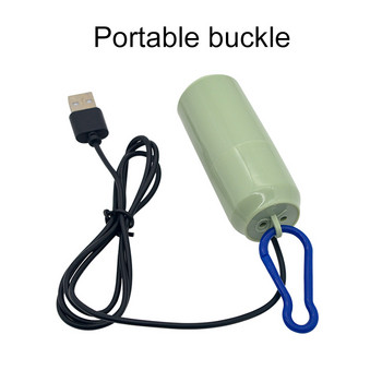 Кислородна въздушна помпа за аквариум Fish Tank USB безшумен въздушен компресор Аератор Преносим мини малък оксигенатор Аксесоари за аквариум 5v 1W