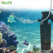 Vodena pumpa za akvarijum Unutarnji filtar Ultra-tiha snažna pumpa za filtar za akvarij 3 u 1 za filtraciju akvarija 12W 18W 25W 35W