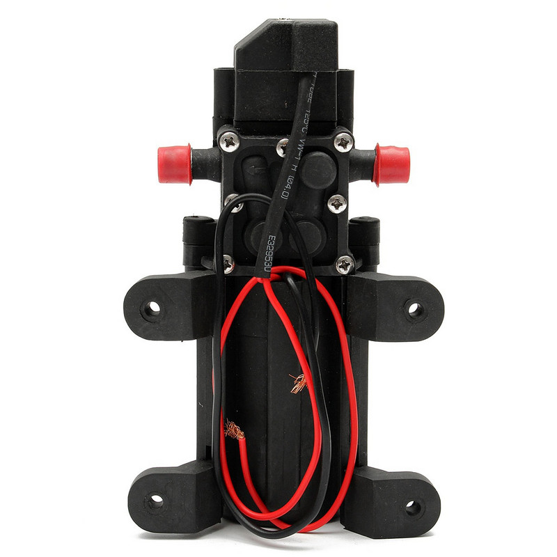 Vastupidav DC 12V 130PSI Põllumajanduse elektriline veepump must mikro kõrgsurvemembraaniga pihusti autopesula 12 V