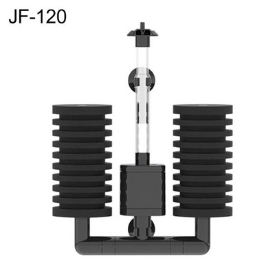 Q1JA Aquarium Υποβρύχια Αντλία Φιλτραρίσματος Διπλή βιοχημική αντλία αέρα δεξαμενής ψαριών σφουγγάρι