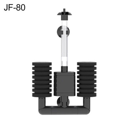 Q1JA Aquarium Υποβρύχια Αντλία Φιλτραρίσματος Διπλή βιοχημική αντλία αέρα δεξαμενής ψαριών σφουγγάρι