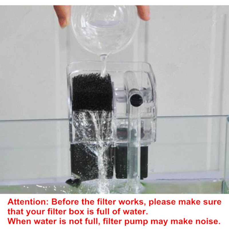 3 σε 1 Κρεμαστό Εξωτερικό Φίλτρο Ενυδρείου Κυκλοφορία Οξυγόνου Φίλτρου Φίλτρου Καταρράκτη Αντλία Φίλτρου Fish Turtle Tank