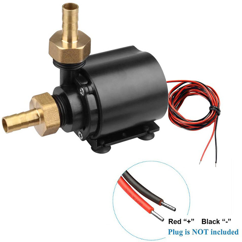 800L/H 5m DC12V bešepetė vandens siurblys Mini vandens aušinimo cirkuliacinis siurblys fontanas vandens siurblys akvariumai kompiuterių aušinimo sistemos