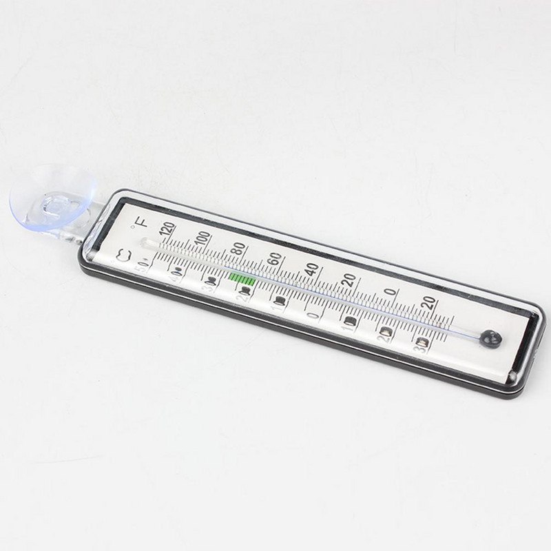 Zivju tvertnes termometrs, ūdensnecaurlaidīgs piesūceknis pret sadursmes ūdens temperatūras mērītājs ar skaidru skalu (izlases krāsa) piederumi