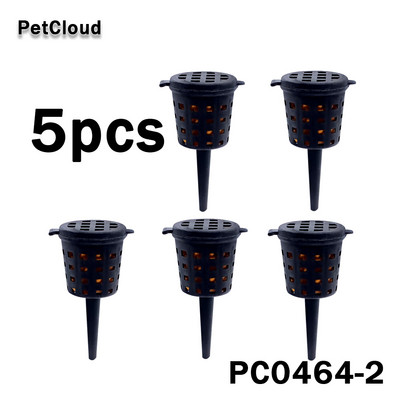 Akvaariumi taimede toitainete graanulid vesirohu orgaanilise aine mikroelemendi jaoks, mis takistab akvaariumi veetaimede lehtede mädanemist